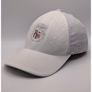 TaylorMade Adidas World Tour Golf Links Crest Fitted L/XL Flexfit Stretch Hat